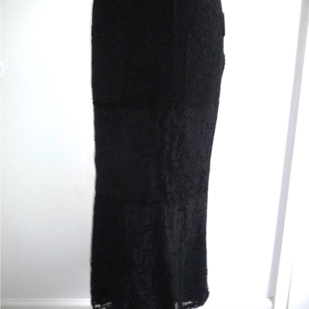 Moschino Black Lace Pencil Skirt. New with tags. Size 44/10